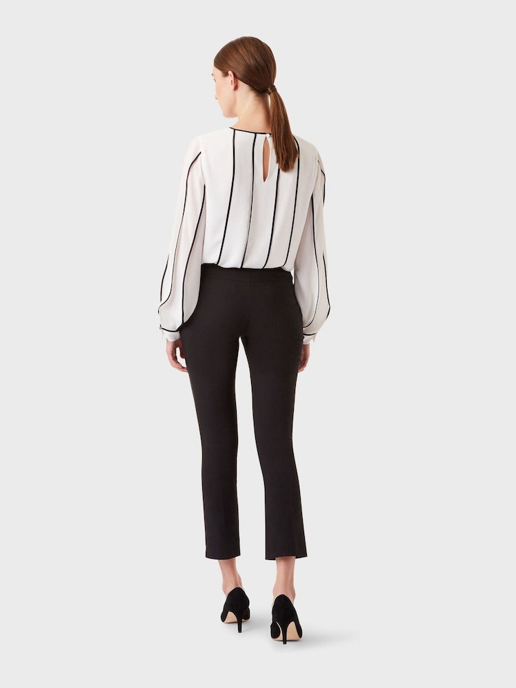 Hobbs Black Petite Annie Slim Trousers - Image 2 of 4