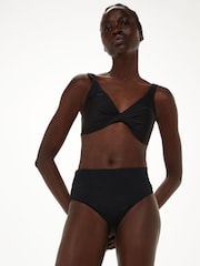 Whistles Black High Rise Bikini Bottoms - Image 1 of 4