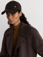 Бейсболка с добавлением шерсти Reiss Fiona - Изображение 2 5