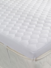 Slumberdown White Airstream Breathable 4cm Mattress Topper - Image 3 of 6
