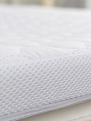 Slumberdown White Airstream Breathable 4cm Mattress Topper - Image 4 of 6