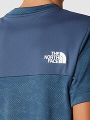 Синий - Футболка для мальчиков с короткими рукавами The North Face Mountain Athletics - Image 4 of 8