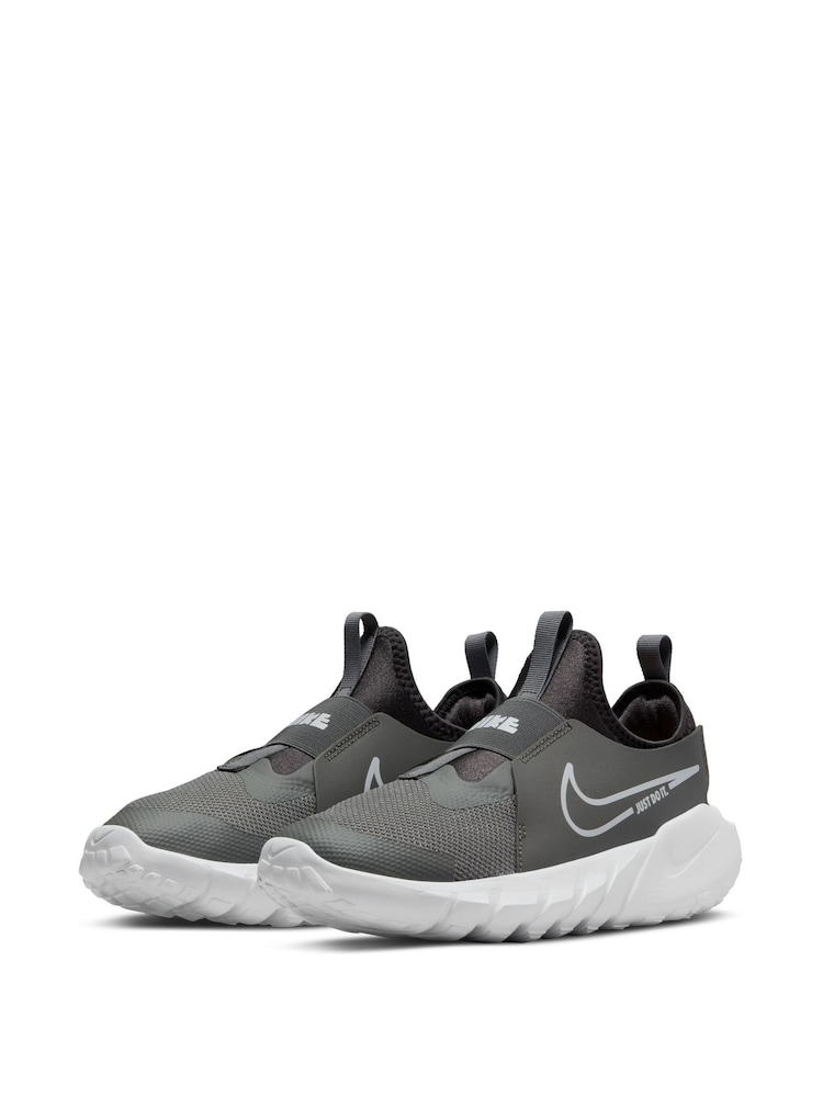 Szary - Nike Flex Runner Youth Trainers - Image 5 of 10