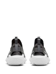 Nike Grey Flex Runner Youth Trainers - Image 6 of 10