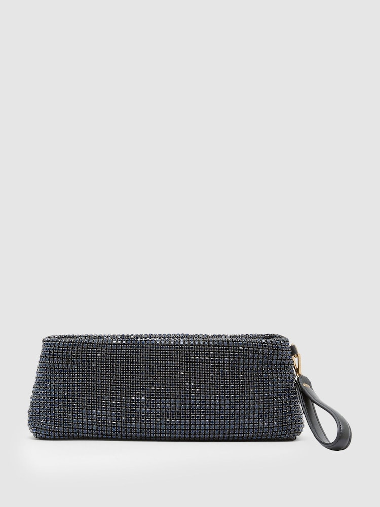 כחול כהה - Reiss Olga Bag - תמונה 2 מתוך 7 כחול כהה - Reiss Olga Bag - תמונה 2 מתוך 7