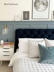 Swoon Easy Velvet Biscuit Natural Burbage Divan Bed - Image 7 of 8