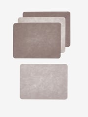 Набор из 4 подстилок из искусственной кожи - Image 5 of 5