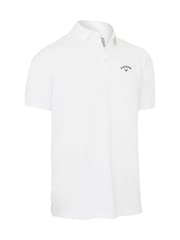 Callaway Apparel White Left Chest Logo Tournament Polo Shirt - Image 4 of 5