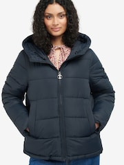 Barbour® Navy Blue Coastal Saunton Quilted Padded Jacket - Image 1 of 6