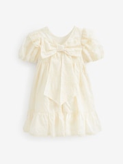 Laura Ashley Ecru Embroidered Bridesmaid Dress - Image 6 of 7