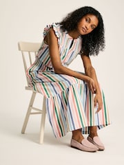 Joules Cynthia Stripe Tiered Co-ord Skirt - Image 6 of 8