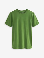 Green/White/Stone/Mustard/Navy Blue/Pink T-Shirts 6 Pack - Image 10 of 17