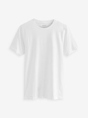 Green/White/Stone/Mustard/Navy Blue/Pink T-Shirts 6 Pack - Image 14 of 17