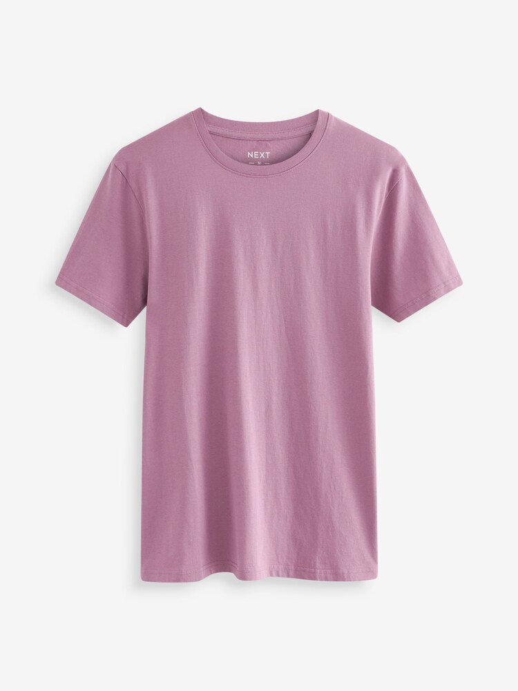 Green/White/Stone/Mustard/Navy Blue/Pink T-Shirts 6 Pack - Image 15 of 17