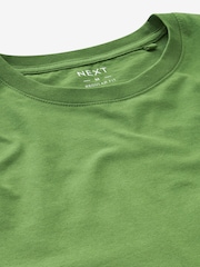 Green/White/Stone/Mustard/Navy Blue/Pink T-Shirts 6 Pack - Image 16 of 17
