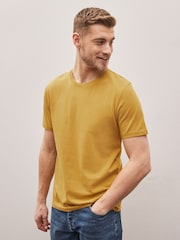 Green/White/Stone/Mustard/Navy Blue/Pink T-Shirts 6 Pack - Image 3 of 17