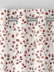 Red April Made To Measure 100% Cotton Curtains - Image 7 of 9