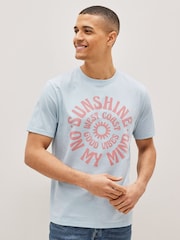 Pastel Surf Mix Print T-Shirts 3 Pack - Image 4 of 10