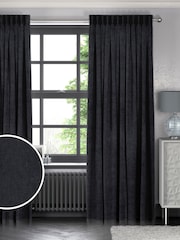 Ink Blue Abbott Made To Measure Curtains - Image 1 of 6