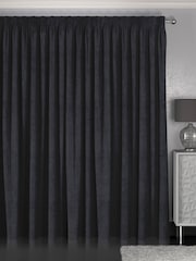 Ink Blue Abbott Made To Measure Curtains - Image 2 of 6