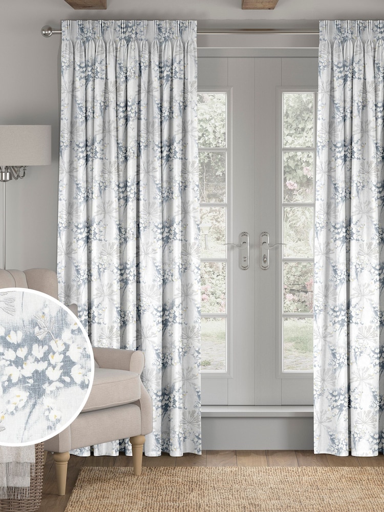Grey Clemi Made To Measure Curtains - Image 1 of 9