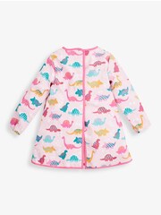 JoJo Maman Bébé Pink Dino Multi-Purpose Coverall - Image 3 of 3