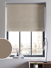 Nougat Cream Abbott Made To Measure Roman Blinds - Image 1 of 6