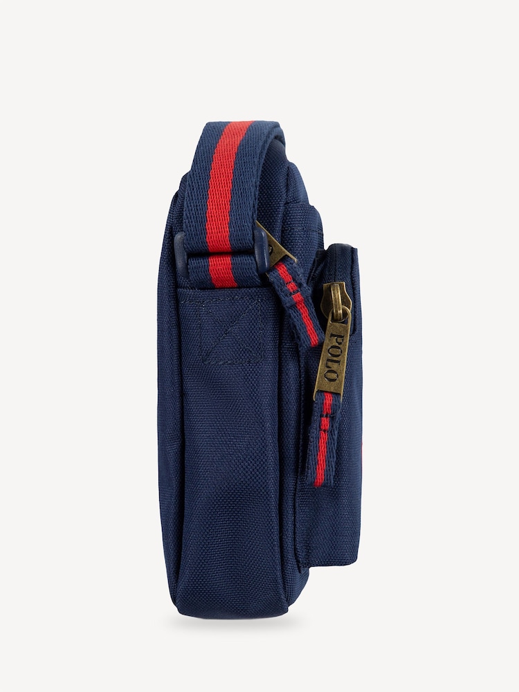 Polo Ralph Lauren Navy Pony Logo Festival Bag - Image 3 of 5