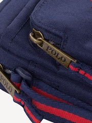Polo Ralph Lauren Navy Pony Logo Festival Bag - Image 4 of 5