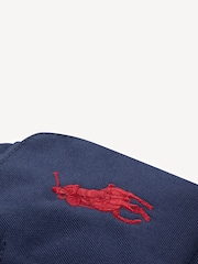 Polo Ralph Lauren Navy Pony Logo Festival Bag - Image 5 of 5