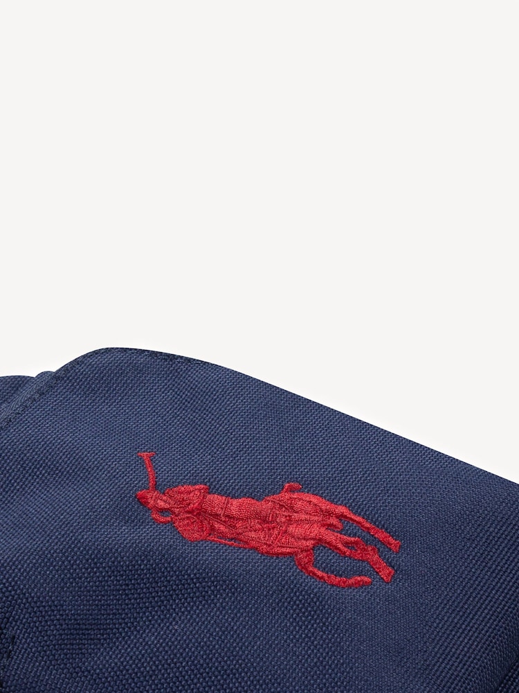 Polo Ralph Lauren Navy Pony Logo Festival Bag - Image 5 of 5