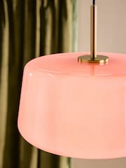 MADE.COM Pink Camilo Pendant Ceiling Light - Image 2 of 3