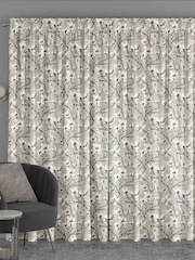 Grey Burley Made To Measure 100% Cotton Curtains - Image 2 of 9