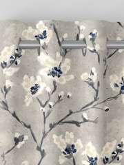 Grey Burley Made To Measure 100% Cotton Curtains - Image 7 of 9