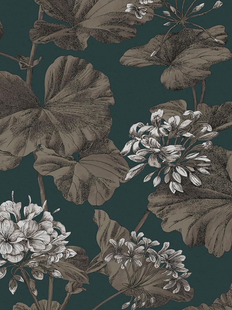 Graham & Brown Green Florentia Emerald 10M Wallpaper - Image 2 of 3
