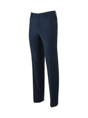 Savile Row Co Marineblaue Anzughose aus einer Wollmischung Tailored Fit - Bild 3 von 3