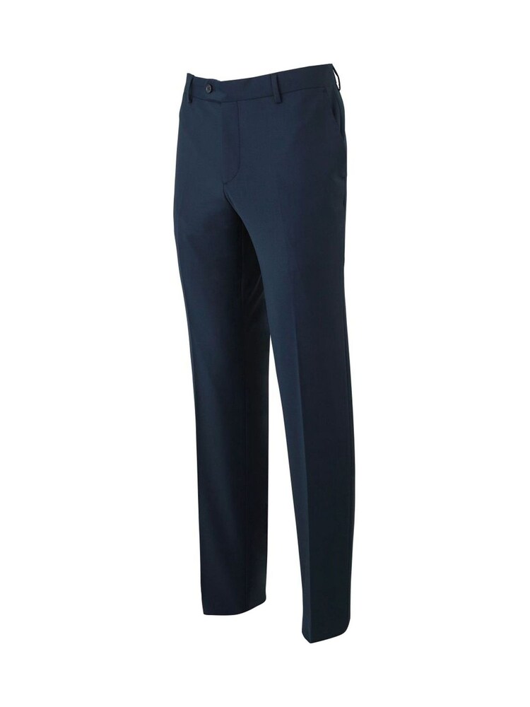 Savile Row Co Marineblaue Anzughose aus einer Wollmischung Tailored Fit - Bild 3 von 3