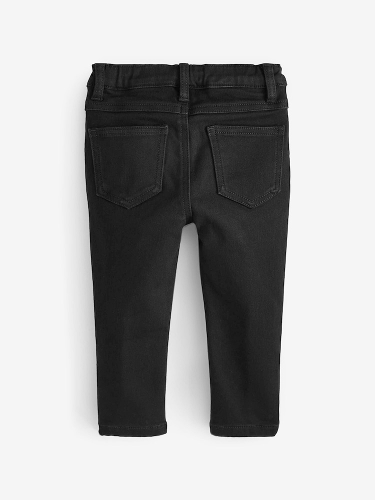 Black Denim Super Soft Skinny Fit Jeans With Stretch (3mths-7yrs) - Image 6 of 6 Black Denim Super Soft Skinny Fit Jeans With Stretch (3mths-7yrs) - Image 6 of 6