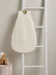 Mamas & Papas Speckle/Cream Born To Be Wild 2.5 Tog Sleep Bags 0 - 6 Months Twin Pack - Image 1 of 3