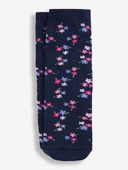 JoJo Maman Bébé Navy Welly Socks - Image 1 of 1