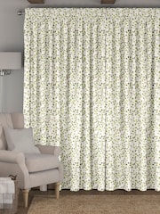 Lime Green April Made To Measure 100% Cotton Curtains - Image 2 of 9