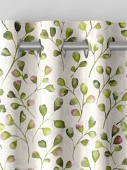 Lime Green April Made To Measure 100% Cotton Curtains - Image 8 of 9