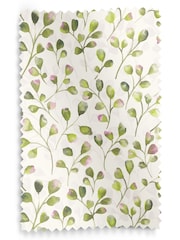 Lime Green April Made To Measure 100% Cotton Curtains - Image 9 of 9