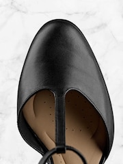 Clarks Black Leather Freva85 Bar Shoes - Image 9 of 9