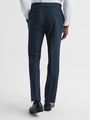 Reiss Ease Sharkskin Mixer Slim Fit Trousers - Imagen 5 de 5