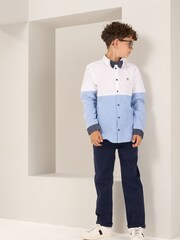 Angel & Rocket White Bow Tie Carlton Shirt - Image 2 of 5