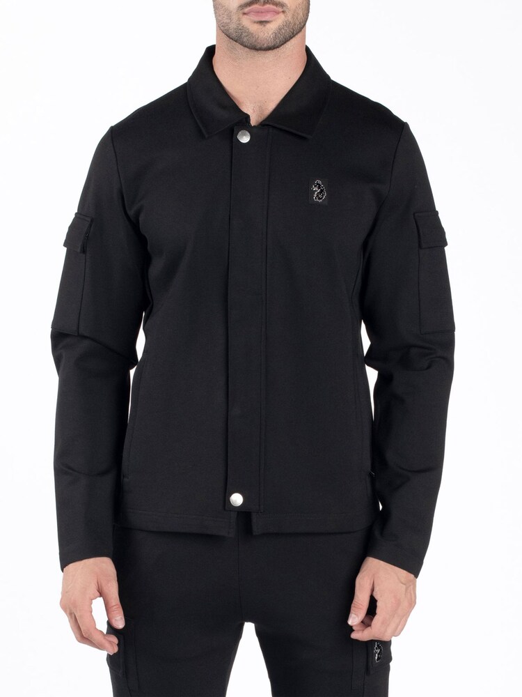 Luke 1977 Nomad Jet Black Jacket - Image 1 of 4