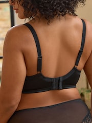 Black/White Ultimate Support F-K Cup Non Pad Full Cup Bras with Side Support 2 Pack - Image 4 of 8