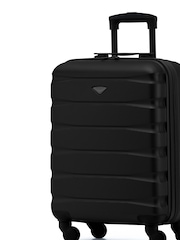 Flight Knight 55x40x20cm Ryanair Priority 4 Wheel ABS Hard Case Cabin Carry On Hand Luggage - Image 1 of 6