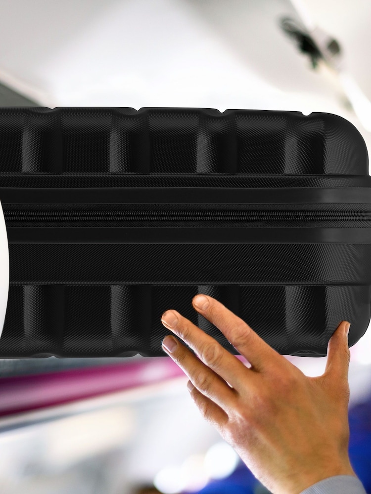 Flight Knight 55x40x20cm Ryanair Priority 4 Wheel ABS Hard Case Cabin Carry On Hand Luggage - Image 2 of 6